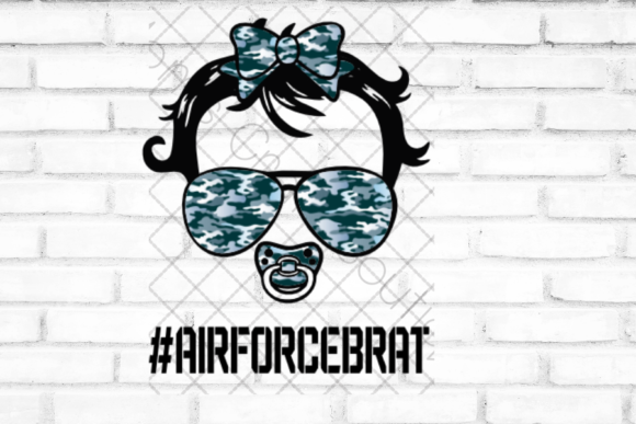 Air Force Brat Baby Girl: Design for Military Life