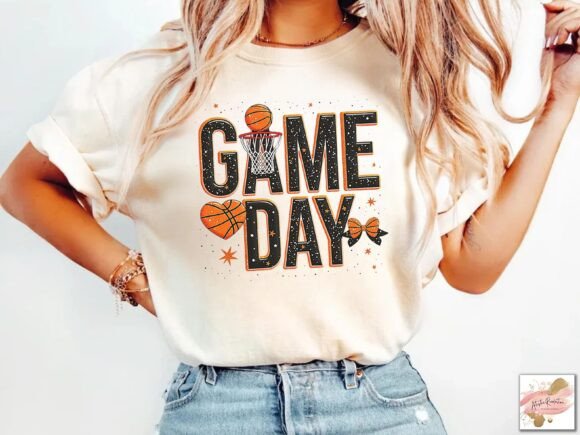 Basketball Game Day PNG: Elevate Your Design Projects