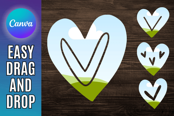Charming Heart Frames for Modern Design Projects