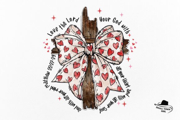 Coquette Bow Valentine Jesus Bible Verse: A Designer's Guide