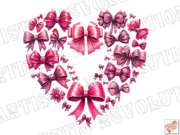 Coquette Valentine PNG: Elegant Design for Creative Projects