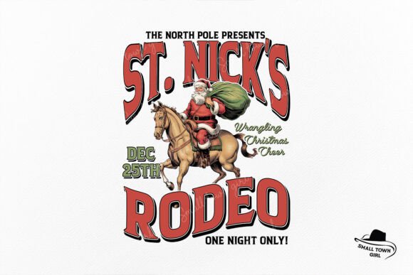 Cowboy Santa: A Festive Design Asset for Creative Projects