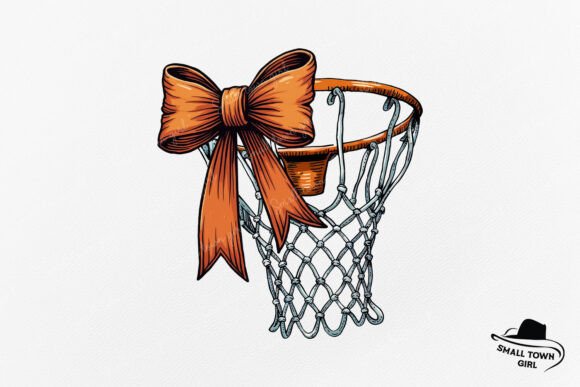 Designing with the Fall Coquette Bow Basketball Sublimation