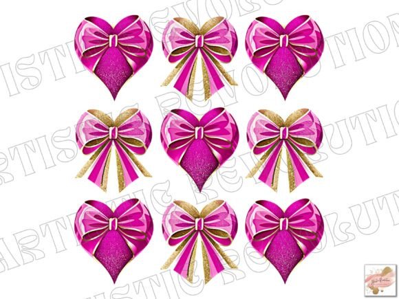 Elevate Your Designs with Coquette Valentine PNG Assets