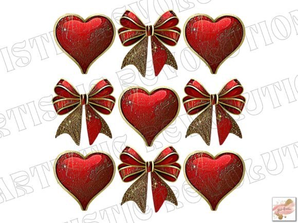 Elevate Your Designs with Coquette Valentine PNG Assets