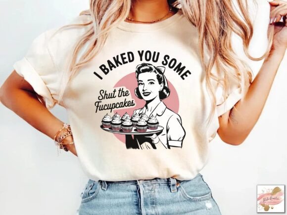 Funny Housewife Png: Vintage Humor for Modern Design
