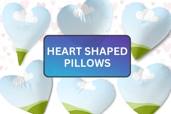 Heart Pillow Mockup: A Designer's Tool for Visual Impact