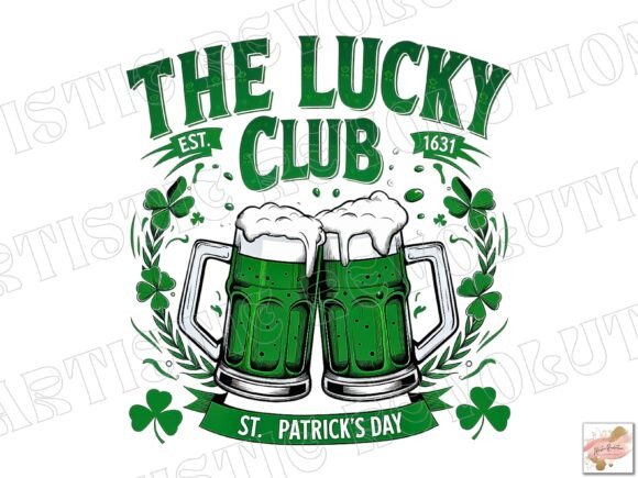 Lucky St Patrick's Day Png Beer Png: Creative Design Assets