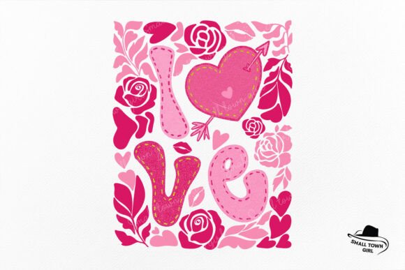 Pink Boho Valentine Love Heart Floral: A Designer's Guide